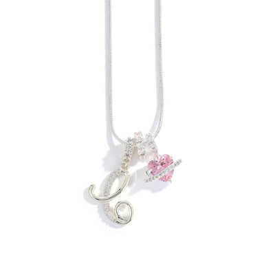 Elegant necklace with a heart pendant