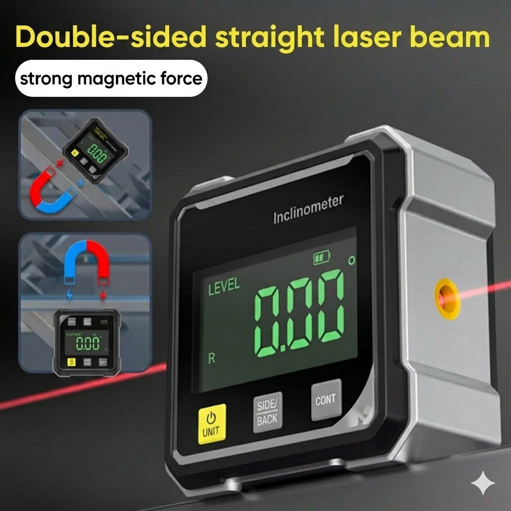 Digital Magnetic Laser Goniometer