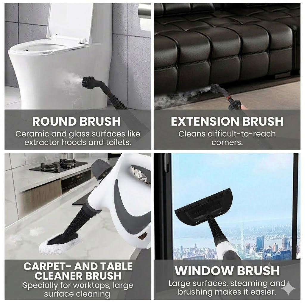 Steam Cleaner – Powerful Handheld Steam Cleaner for Deep Cleaning
