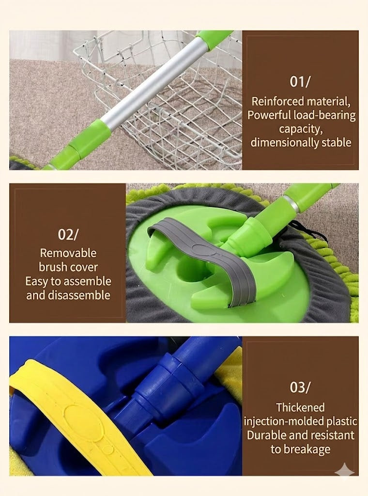 Telescopic car wash mop
