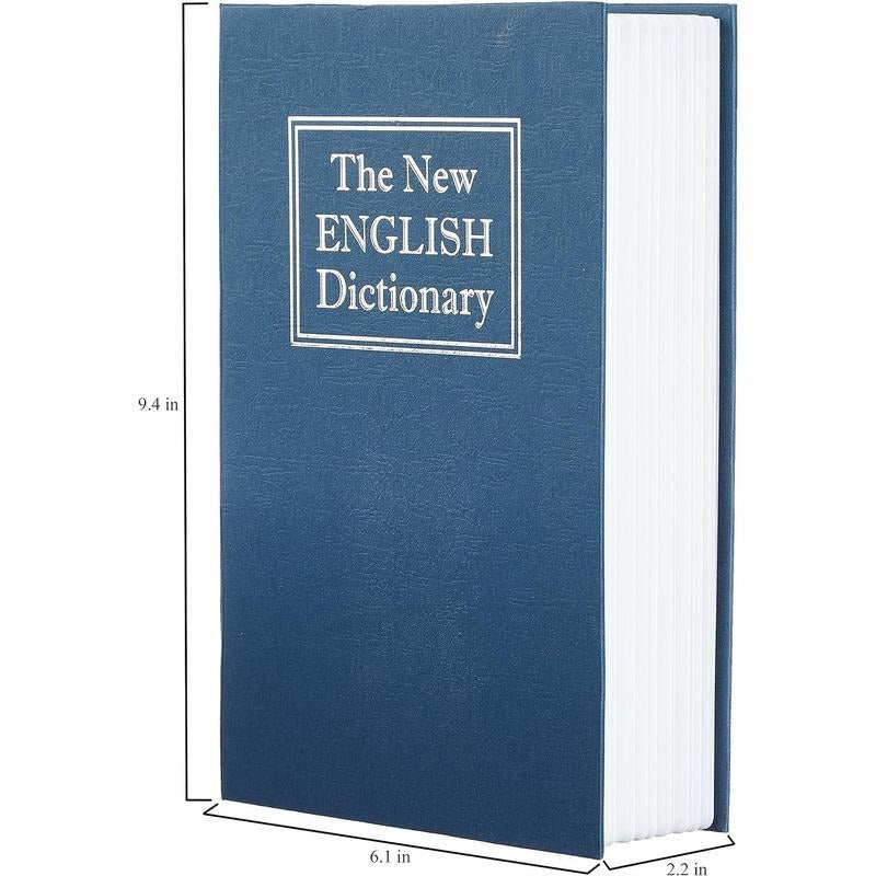 Discreet Book Safe with Key Lock