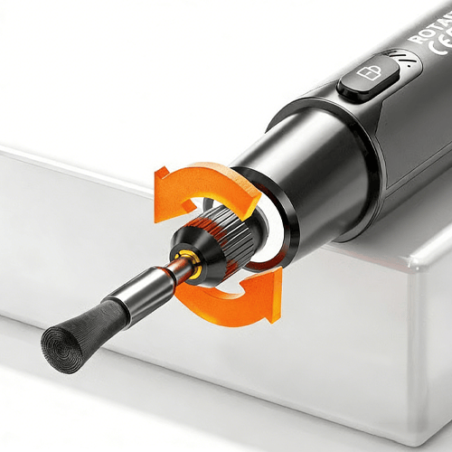 Professional Electric Multitool Set - Digital Speed Display - Built-in LED Light