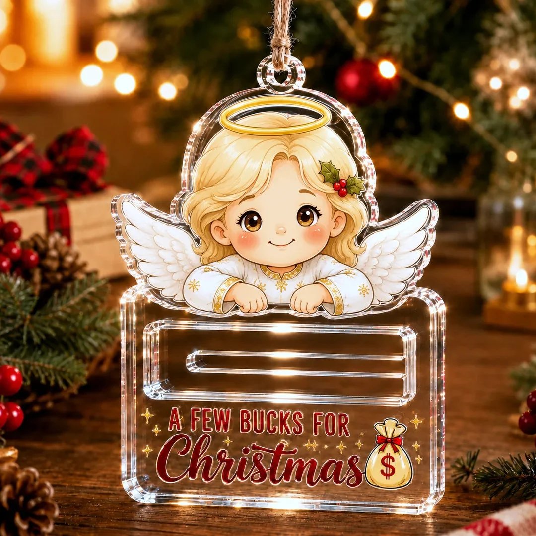 Crystal Clear Christmas Tree Ornaments