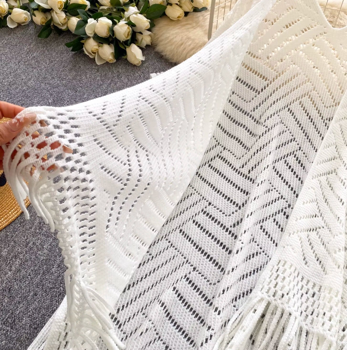 Stylish beach scarf