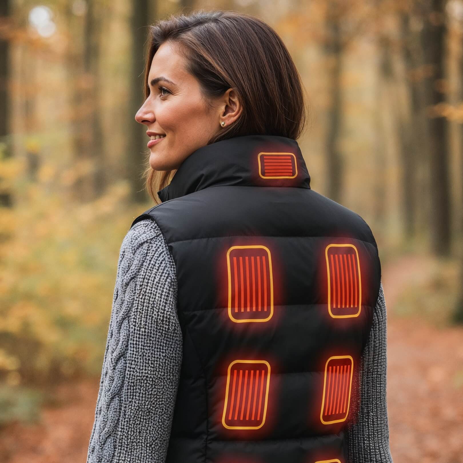 Rechargeable Heated Vest (with USB)