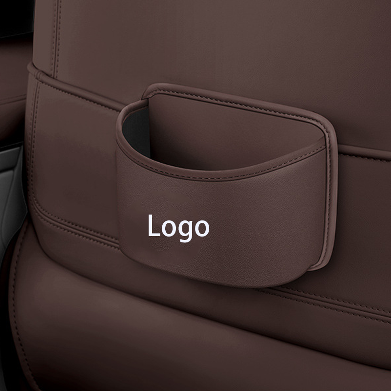 Leather Coffee to Go Holder - Portable Cup Holder with Clip