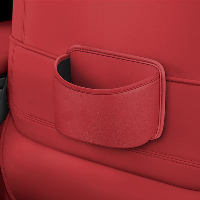 Leather Coffee to Go Holder - Portable Cup Holder with Clip