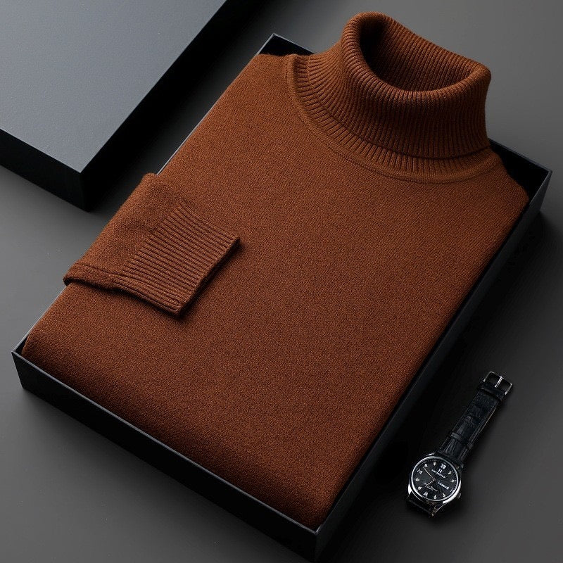 Cozy Men's Turtleneck Sweater