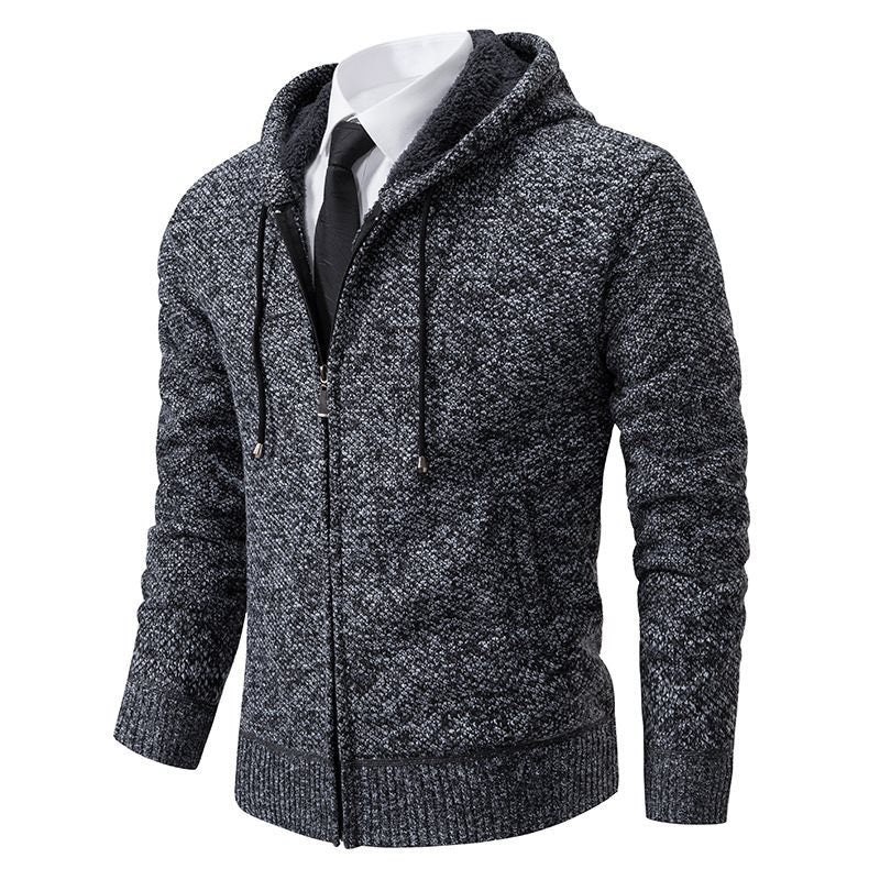 Comfortable Men's Fleece Zip Hoodie