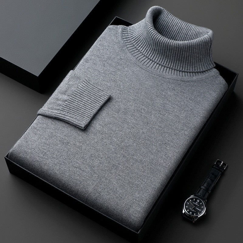 Cozy Men's Turtleneck Sweater