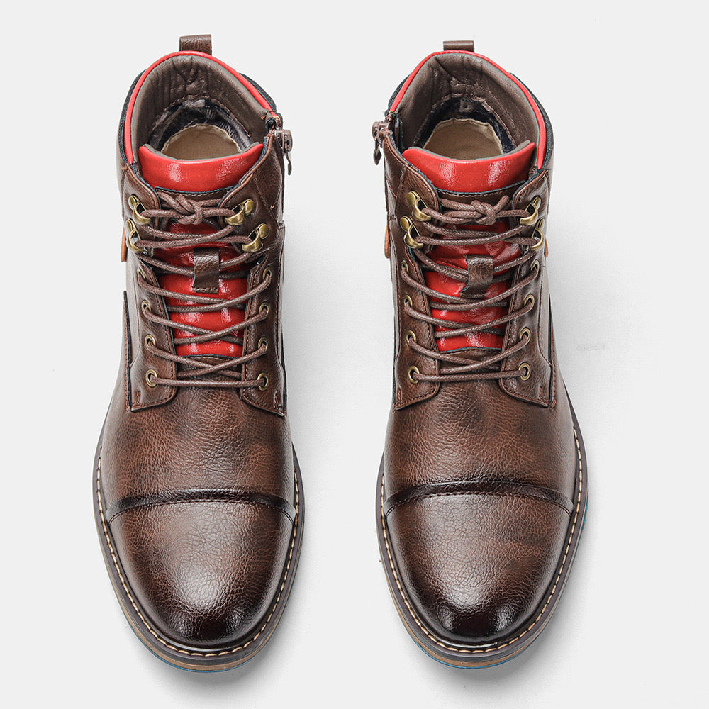 Men's Classic Leather Ankle Boots