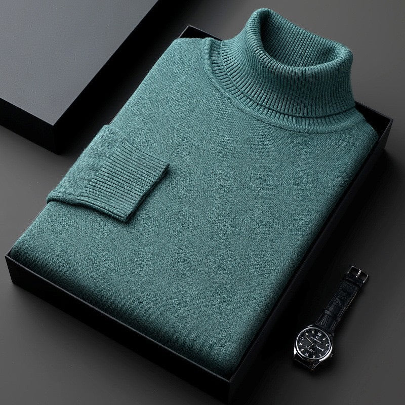 Cozy Men's Turtleneck Sweater