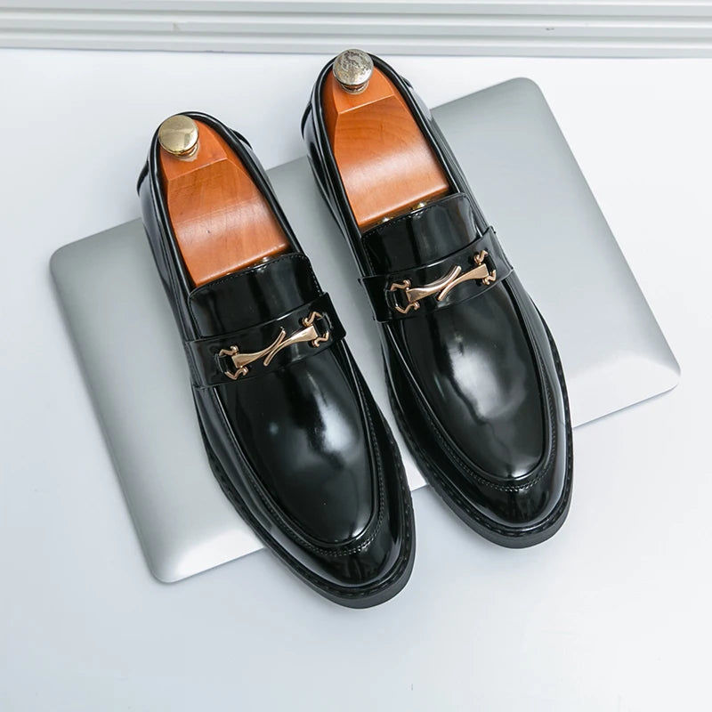 Sophisticated Strap Loafers