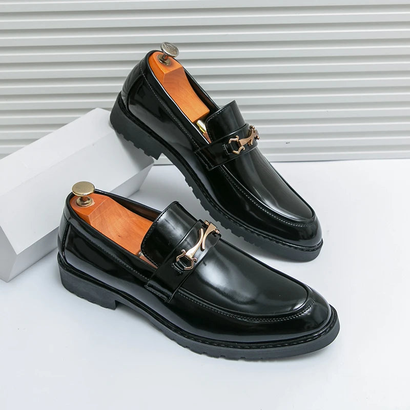 Sophisticated Strap Loafers