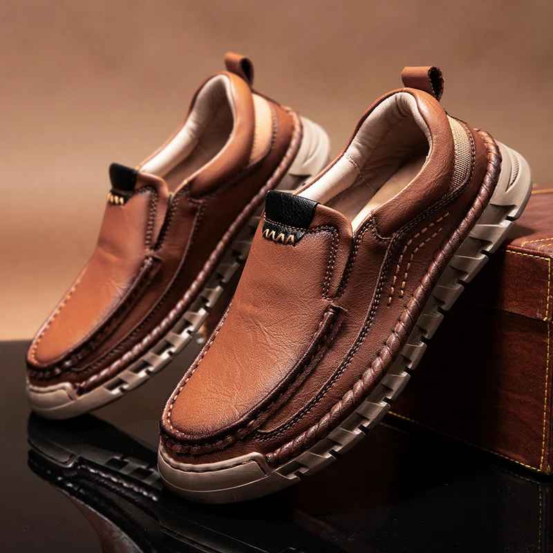 Cozy Comfort Leather Shoes
