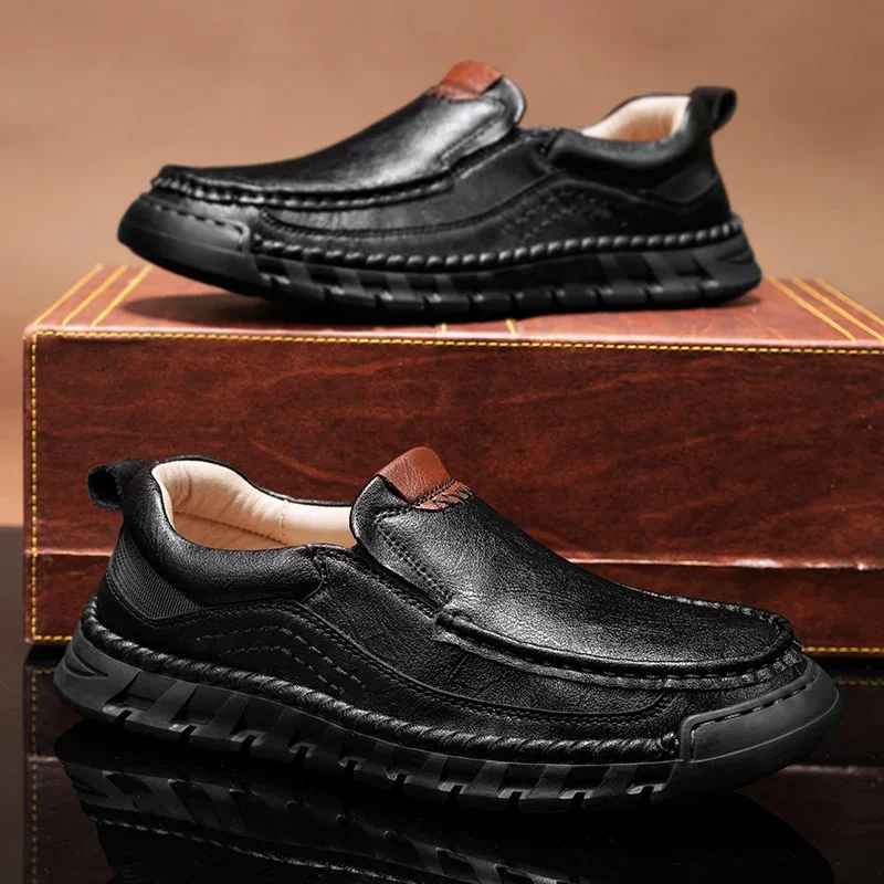 Cozy Comfort Leather Shoes