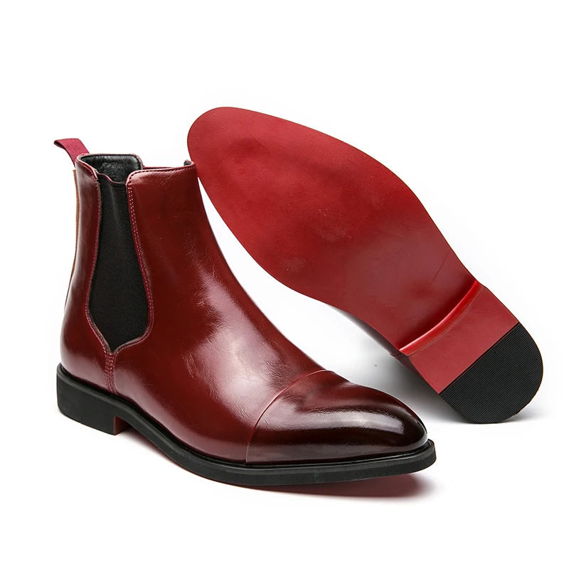 Timeless Leather Chelsea Boots
