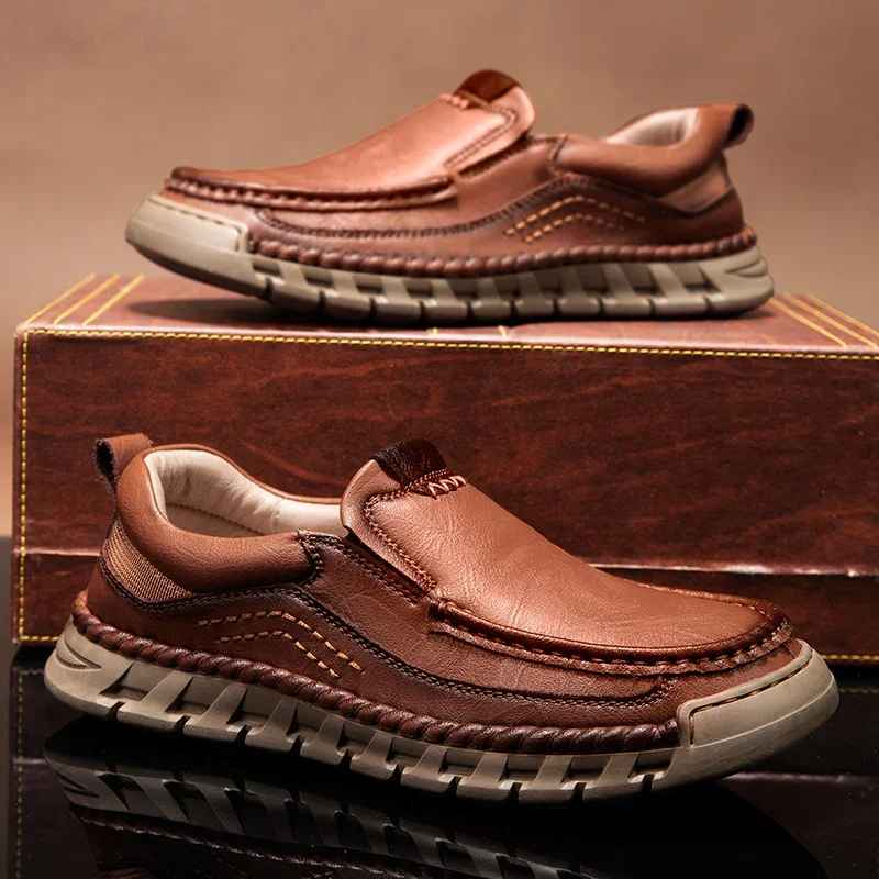 Cozy Comfort Leather Shoes