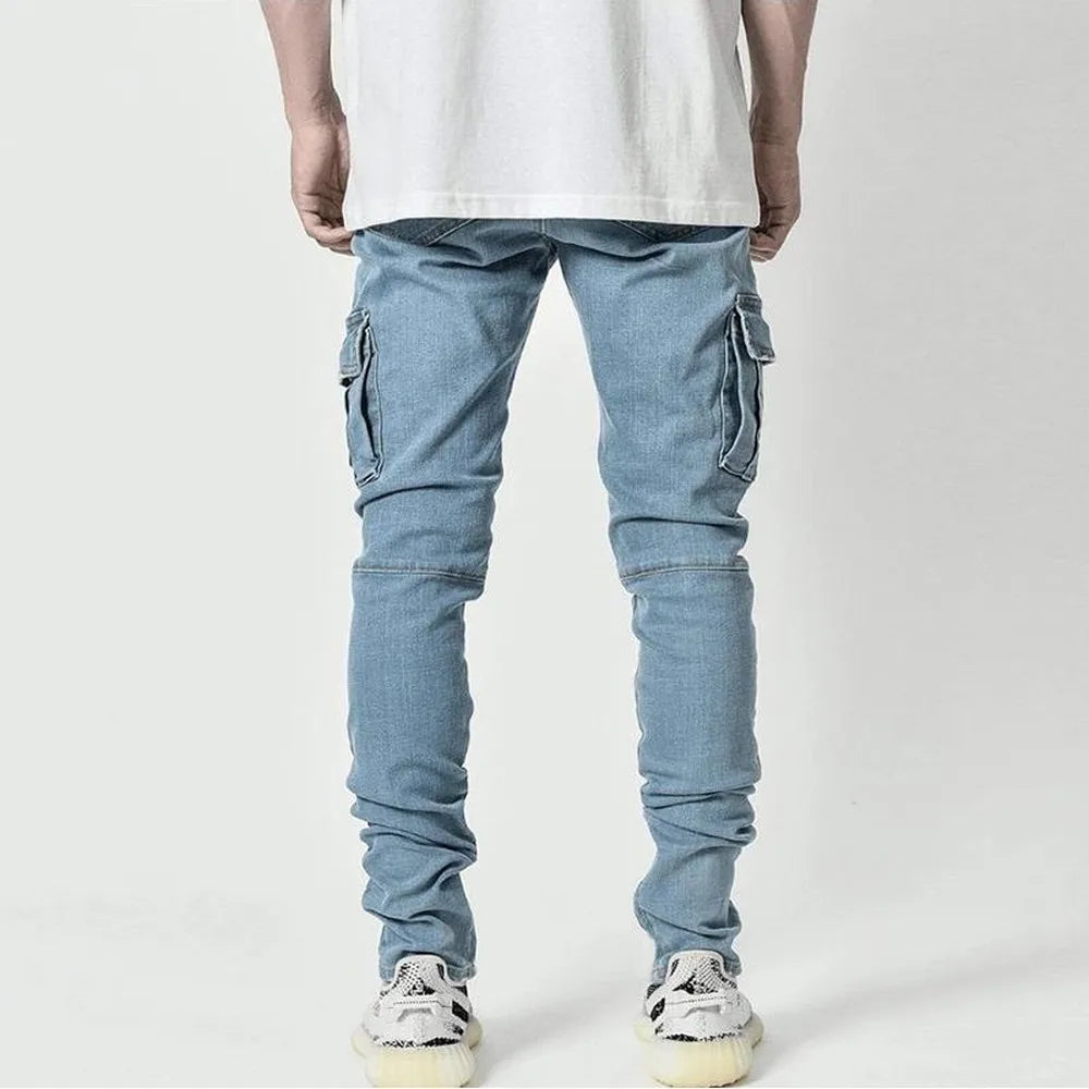Stretch Cargo Jeans