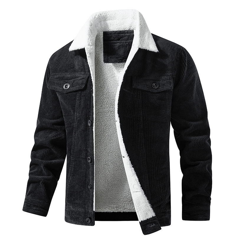 Cozy Corduroy Sherpa Jacket