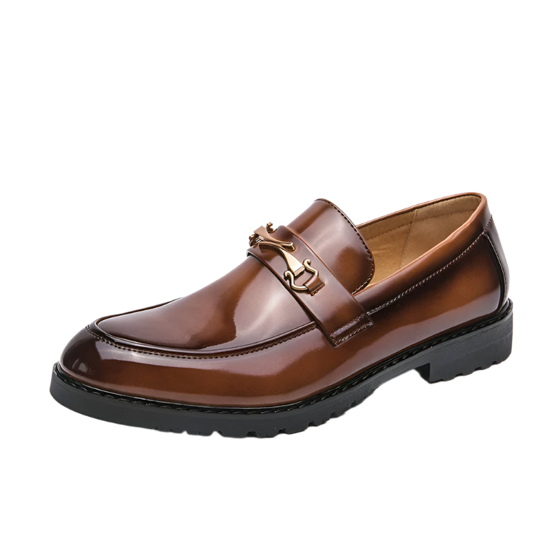Sophisticated Strap Loafers