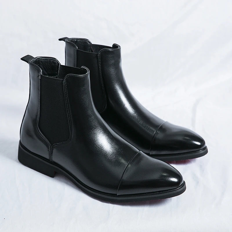 Timeless Leather Chelsea Boots