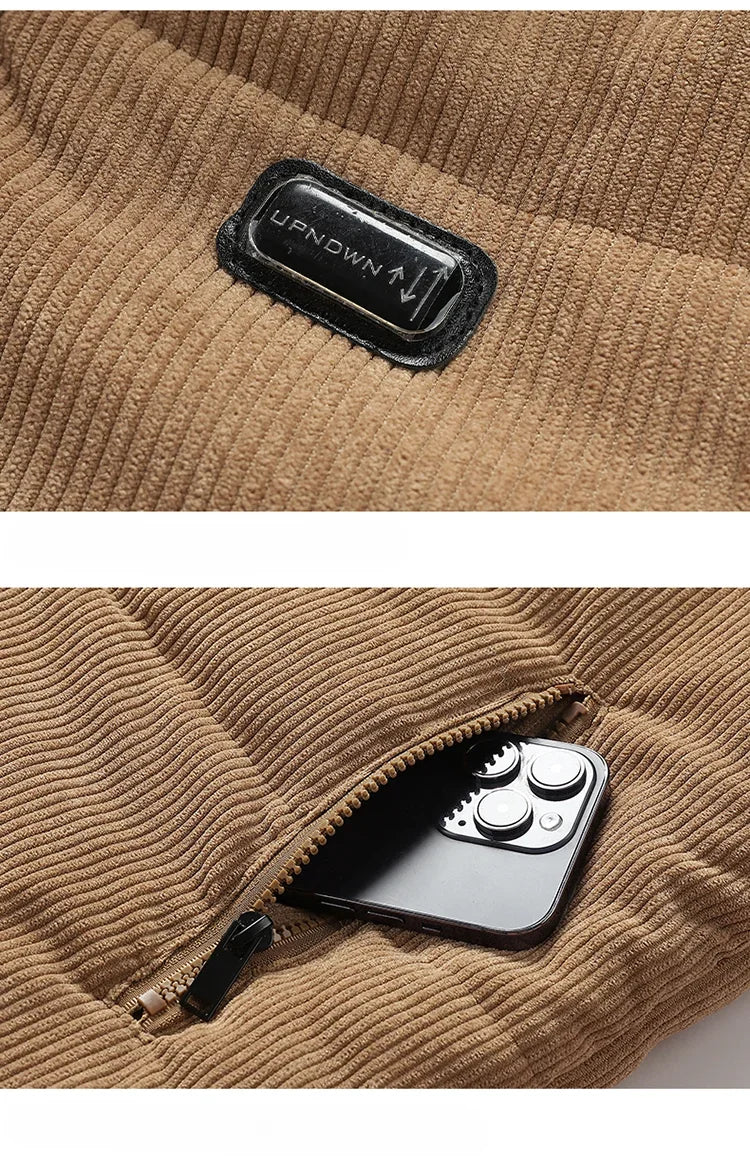 Cozy Winter Corduroy Jacket