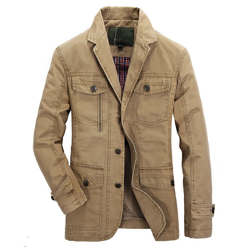 Cozy Canvas Adventure Jacket
