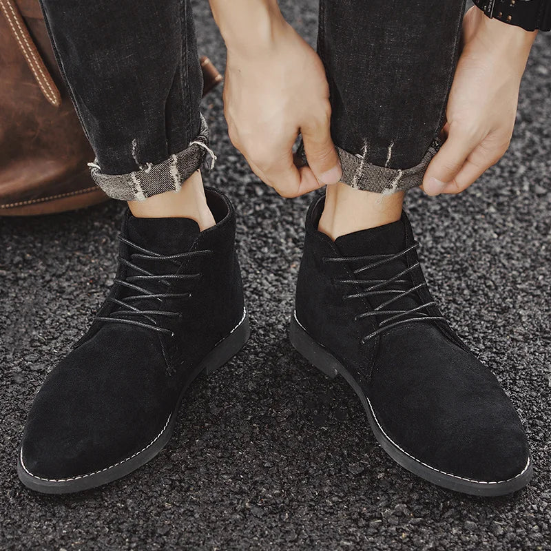 Stylish Autumn Leather Shoes