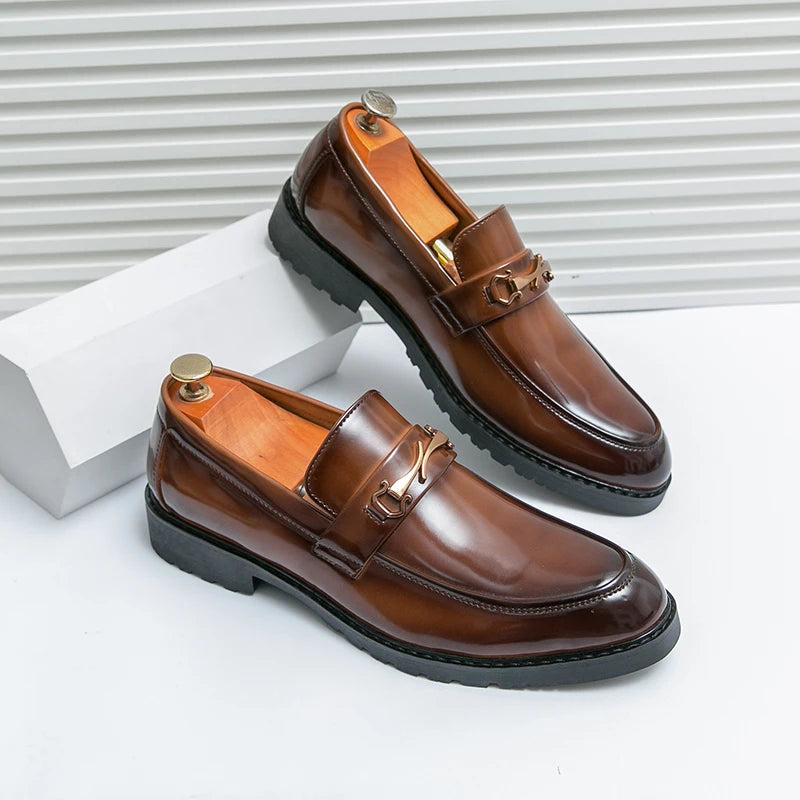 Sophisticated Strap Loafers