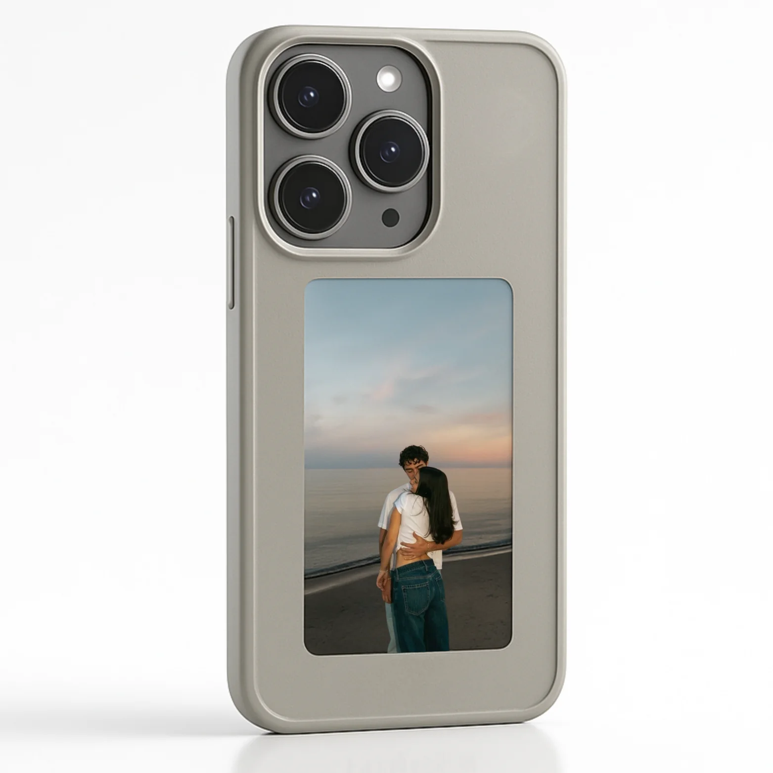 Pixly NFC E-Ink Case for iPhone - Smart Case with Customizable Screen (DIY Photos)