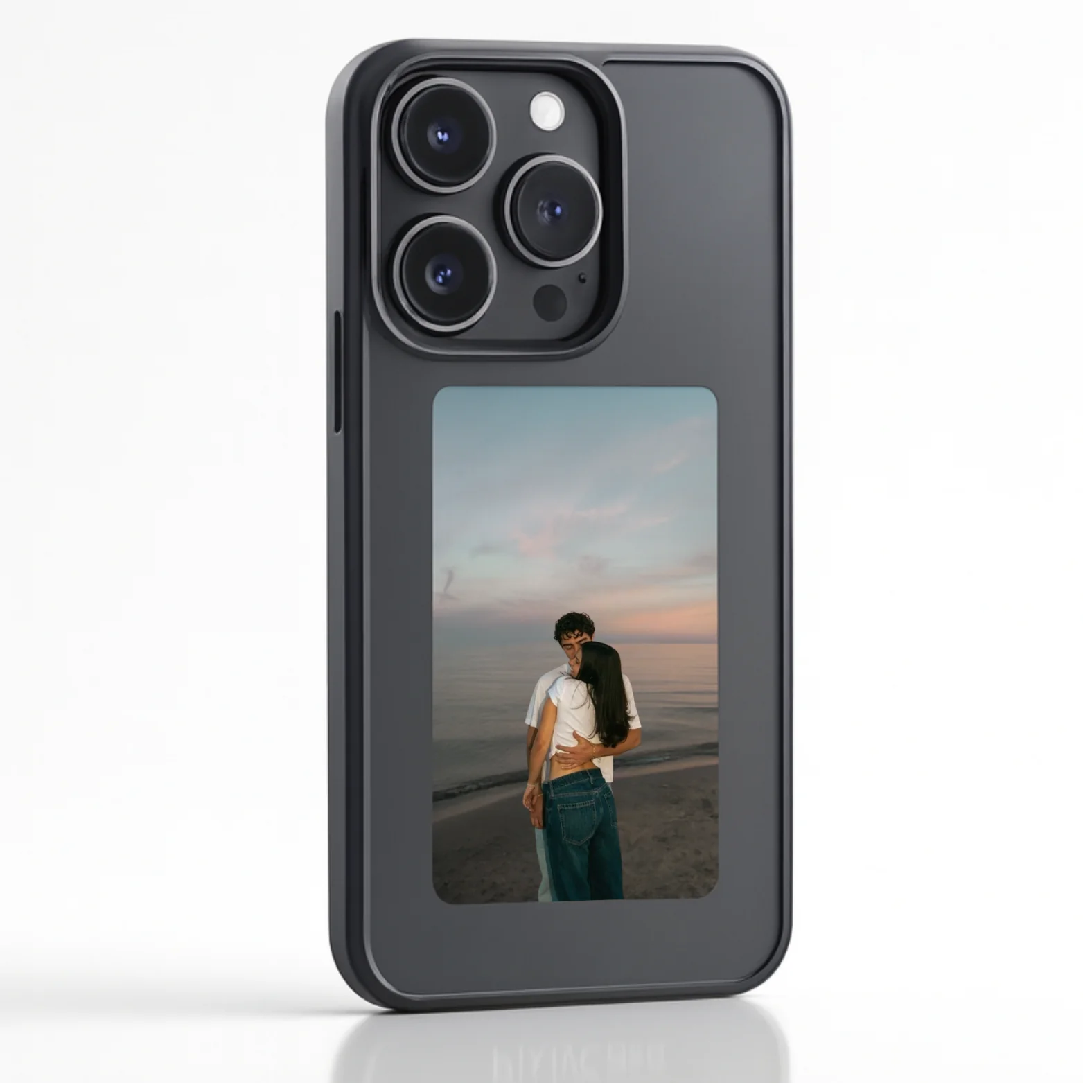 Pixly NFC E-Ink Case for iPhone - Smart Case with Customizable Screen (DIY Photos)