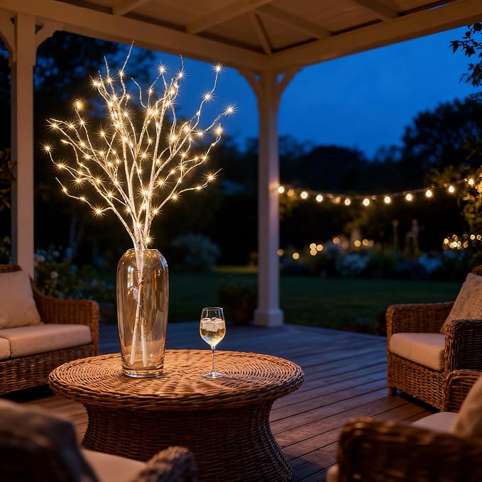 LumiBranch – Battery-Operated LED Branch