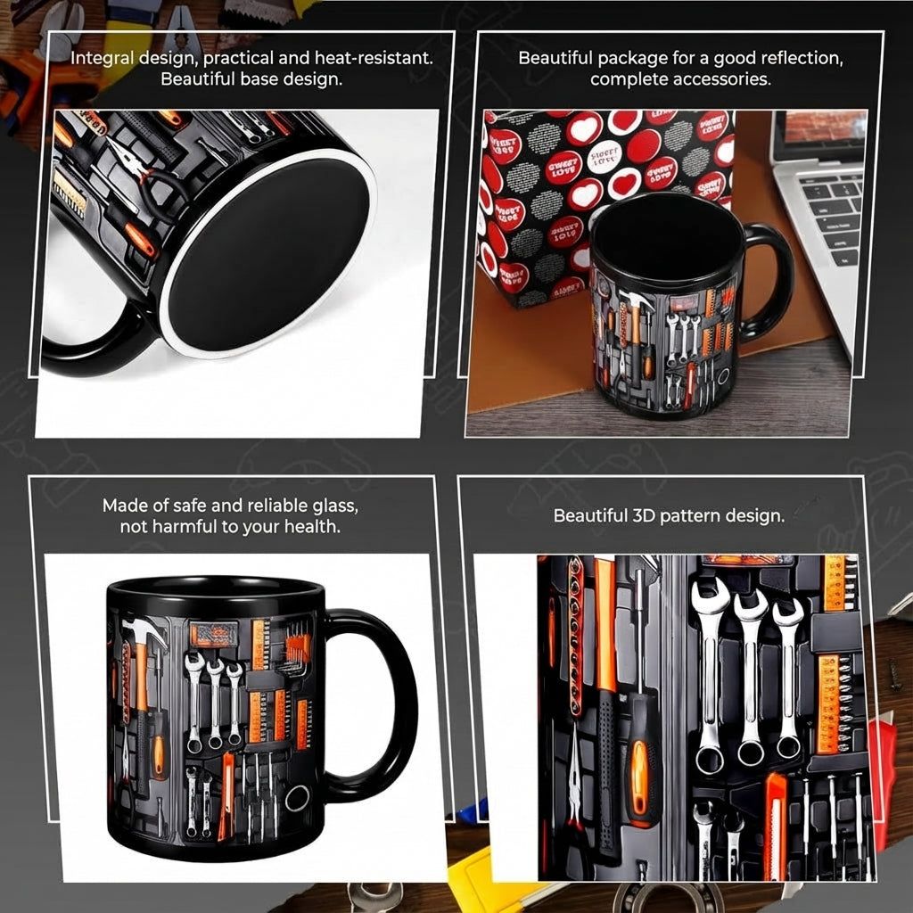 Tough Guy Mug - Toolbox Design