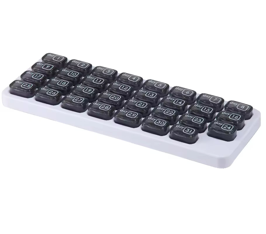 Monthly Pill Box 31 Days