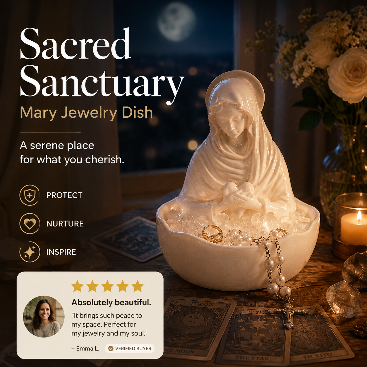 π₯π’π’ 50% OFF RIGHT NOW! ππ The Madonna Bowl β Protect Your Treasures and Find Your Inner Peace