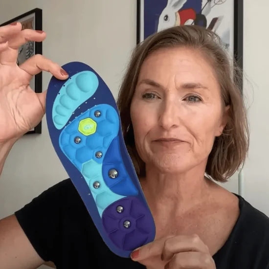 Medivital™ Magnetic Acupressure Insoles – Trim-to-Fit Shoe Inserts