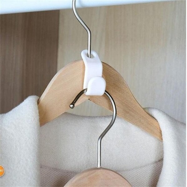 Space-Saving Clothes Hanger Hooks (Set of 12 pieces)