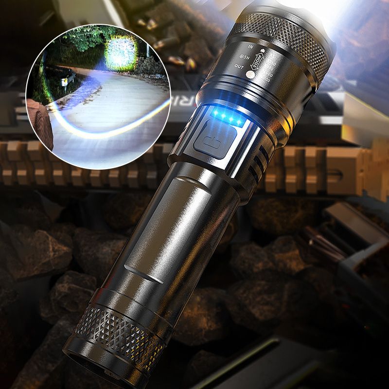 Powerful Flashlight with Zoom Function