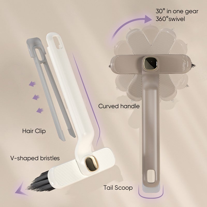 3-in-1 Grout Brush – Rotating Cleaning Brush