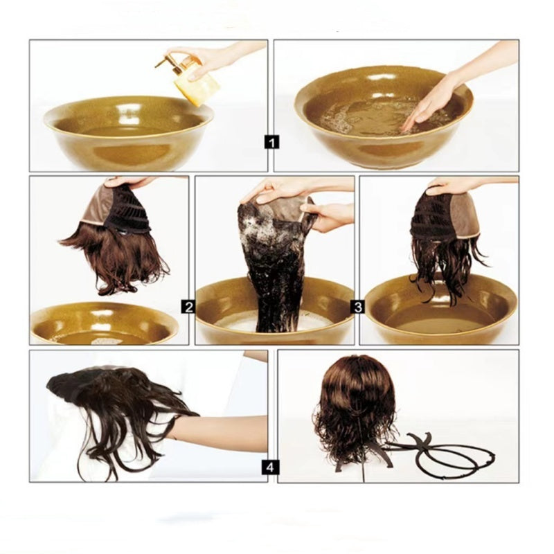 Long Wavy Ponytail Extension (Water Wave) – Voluminous Claw Clip Ponytail for Everyday & Parties