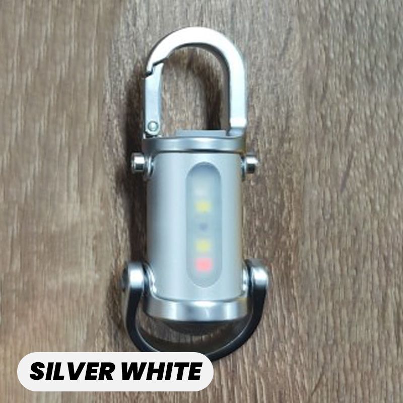 1200LM Mini Keychain Flashlight – Super Bright & Waterproof