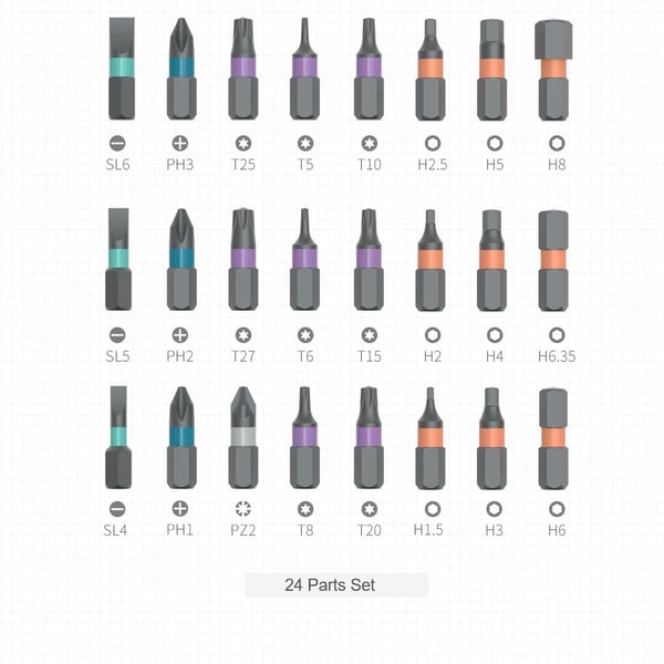 24-in-1 Precision Screwdriver Set