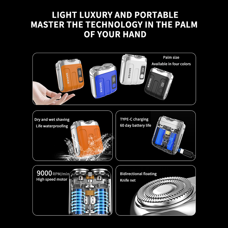 π₯ 50% OFF π₯ Portable Mini Electric Shaver for Men