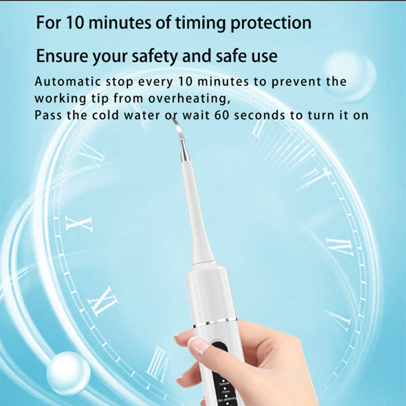 ✨ 5-in-1 Ultrasonic Tooth Cleaner – 6 Modes with Cleaning Heads, Up to 58 Days of Battery Life 🦷⚡