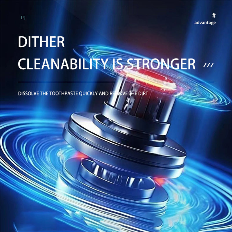 ✨ 5-in-1 Ultrasonic Tooth Cleaner – 6 Modes with Cleaning Heads, Up to 58 Days of Battery Life 🦷⚡