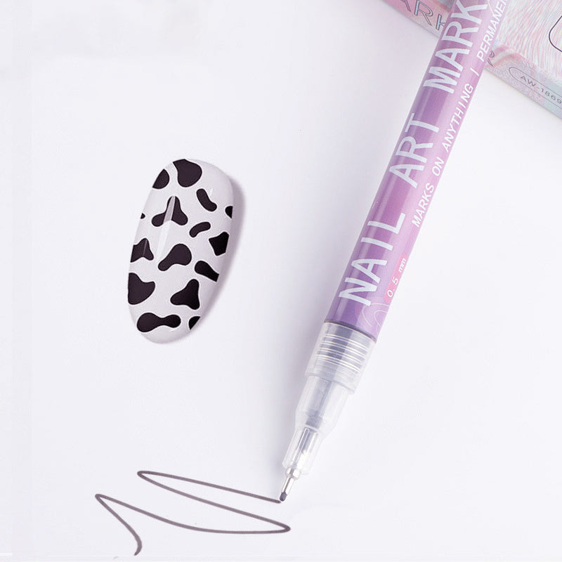 Nail Art Pen Set – 12 Colors