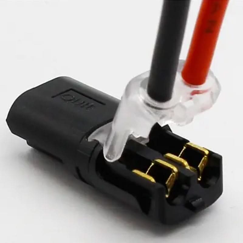 π 2-Wire Push-In Wire Connector