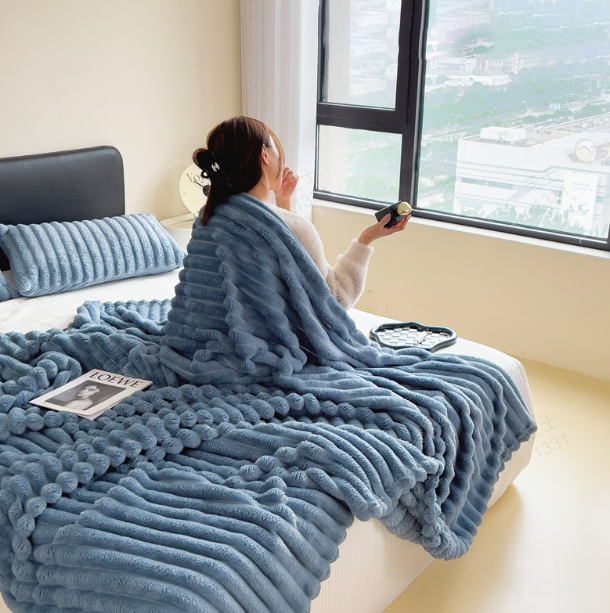 Super Soft Teddy Blanket – Double-Sided & Warm