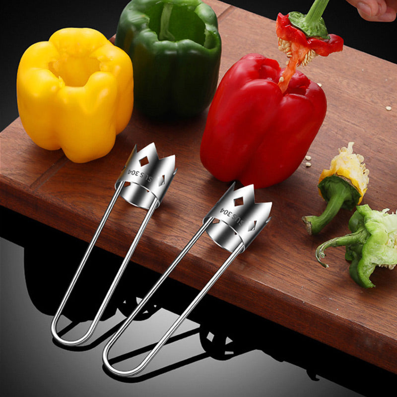 Universal Stainless Steel Pitter – For Quick & Easy Fruit Pitting